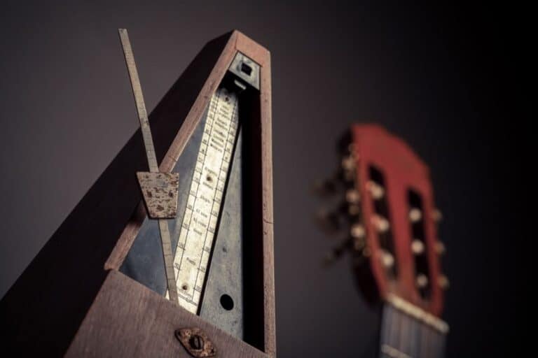Guitare métronome